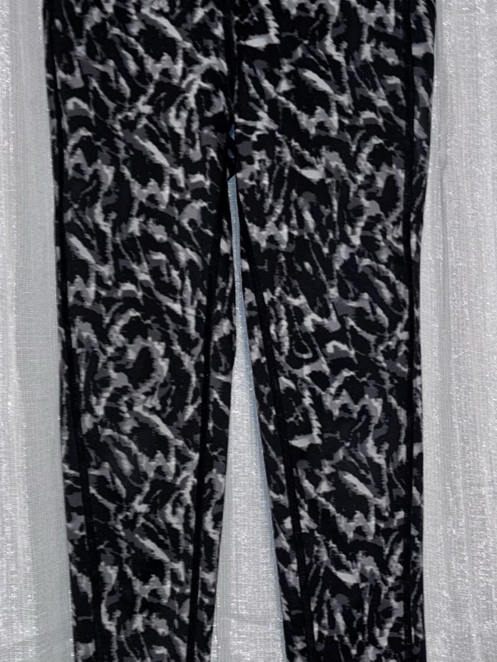 DSG Black & White Camouflage Print Leggings